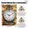 Pocket Watch Wolf Pendant Quartz Watch Men Gift