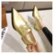Pointed Toe Oxford Shoes Large Size Women Flats