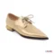 Pointed Toe Oxford Shoes Large Size Women Flats