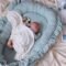 Portable Baby Ruffle Bassinet Newborn Travel Sleep Nest