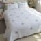 Pure Cotton Quilted Embroidery Bedspread Coverlet Set