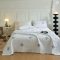 Pure Cotton Quilted Embroidery Bedspread Coverlet Set