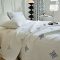 Pure Cotton Quilted Embroidery Bedspread Coverlet Set