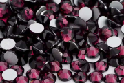 Purple SS3-SS30 Flatback Glue On Rhinestones Non Hotfix