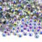 QIIY Glass Flatback Rhinestones for DIY Nail Art