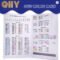 QIIY Glass Flatback Rhinestones for DIY Nail Art
