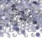 QIIY Glass Flatback Rhinestones for DIY Nail Art