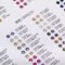 QIIY Rhinestone Color Chart 150+ Colors Guide