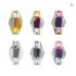 JUNAO Large Crystal AB Rhinestone Applique Stones