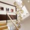 Qyartistry Modern Glass Ball Spiral Chandelier