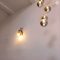 Qyartistry Modern Glass Ball Spiral Chandelier