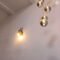 Qyartistry Modern Glass Ball Spiral Chandelier