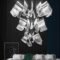 Qyartistry Modern LED Crystal Ceiling Chandelier