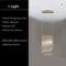Qyartistry Modern LED Crystal Ceiling Chandelier