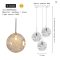 Qyartistry Modern Loft Crystal Ceiling Chandelier