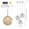 Qyartistry Modern Loft Crystal Ceiling Chandelier