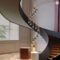 Qyartistry Modern Nordic Loft Spiral Chandelier
