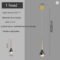 Qyartistry Modern Nordic Loft Spiral Chandelier