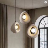Ramalho Nordic Retro Resin LED Pendant Light – Modern Nordic Home Lighting