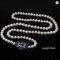 Real Natural Freshwater White Long Pearl Necklace Gift