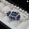 Real Natural Freshwater White Long Pearl Necklace Gift