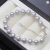 Real Natural Gray Freshwater Pearl Bracelet Women Gift