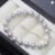 Real Natural Gray Freshwater Pearl Bracelet Women Gift