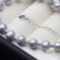 Real Natural Gray Freshwater Pearl Bracelet Women Gift