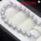 Real Natural Gray Freshwater Pearl Bracelet Women Gift