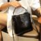 Real Oil Wax Leather Women’s Bucket Bag