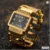 Rectangle Dial Bangle Watch Bracelet Watch Women Luxury