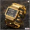 Rectangle Dial Bangle Watch Bracelet Watch Women Luxury
