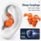 Reusable Silicone Sleep Earplugs with 50dB Noise Reduction