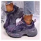 Rhinestone Sneakers Platform Shoes Thick Sole Women Denim