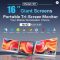 Rospider FHD IPS Portable Triple Screen Monitor Extender