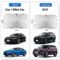 Foldable car windshield sun shade umbrella