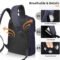 Hcankcan minimalist 15.6 inch laptop backpack