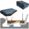 Inflatable car travel camping air bed
