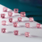 Real pink VVS1 moissanite loose stones