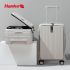 Hanke H9861 Carry On Suitcase – Aesthetic 7mm Aluminum Frame Rolling Luggage