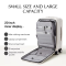 Hanke H9861 Carry On Suitcase – Aesthetic 7mm Aluminum Frame Rolling Luggage