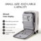 Hanke H9861 Carry On Suitcase – Aesthetic 7mm Aluminum Frame Rolling Luggage