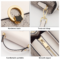 FOXER PVC leather shoulder crossbody bag