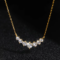 KNOBSPIN D VVS1 Moissanite Pendant Necklace – GRA Certified 925 Sterling Silver
