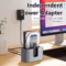 Dual bay HDD SSD docking station