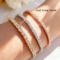 Smyoue 18k Gold Plated Moissanite Tennis Bracelet – 925 Sterling Silver