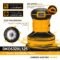 DEKO 320W random orbit sander