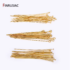Premium 18K Gold Plated Brass Earring Hooks with Cubic Zirconia