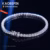 Knobspin moissanite 925 silver tennis bracelet