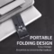 Foldable aluminum alloy laptop stand